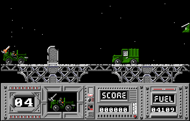 Army Moves - Amiga game screenshot (1987) by Dinamic